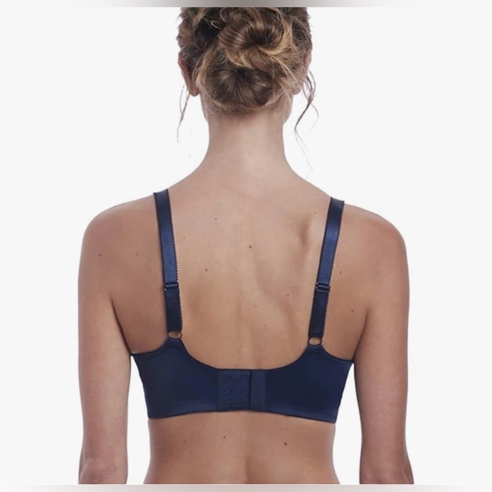Fantasie Memoir Soft Cup Bra in Navy - Picture 2 of 7